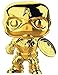 Marvel Studios 10th Anniversary - Captain America (Gold Chrome) Funko Pop! Vinyl Figure (Includes Compatible Pop Box Protector Case)