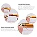 NUOMAN Beauty Bar 24k Golden Pulse Facial Massager T-Shape Pulse Sign Face Massage Tools for Sensitive Skin Face Pull Tight Firming Lift