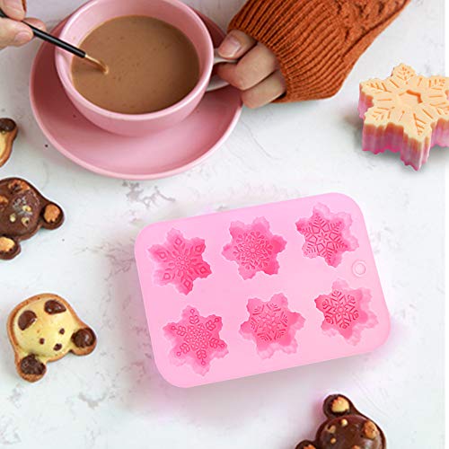 6 Holicolor+Silicone+Soap+Mold+Dishwasher