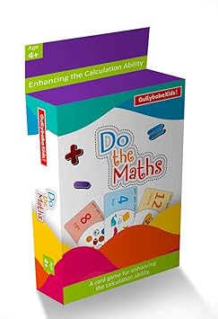 Gullybaba Kids Creative Education Pre-School Learning Numbers Flash Cards for Kids (Do The Maths Cards)