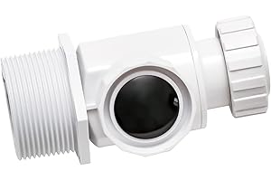 MAKHOON 9-100-3008 Replacement for Polaris 360 UWF Wall Connector Complete w/Black Relief Valve Part 9-100-3008