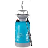 JMFANGLIU Upgraded Reinforced 1.3 Gallon Pump Pressure Sprayer-Watering for Plants, Weeds Control, Lawn Care with Adjustable Nozzles &amp;Comfort Strap