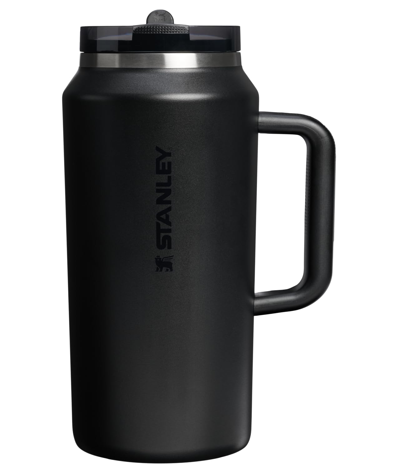 Photo 1 of STANLEY Quencher ProTour Flip Straw Tumbler with Leakproof Lid 64 oz | Built-In Straw & Handle | Cupholder Compatible for Travel | Insulated Stainless Steel Cup | BPA-Free | Black 2.0