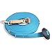Southwestern Equine 35′ Flat Cotton Web Lunge Line with Bolt Snap & Rubber Stop (35′, Turquoise)thumb 1