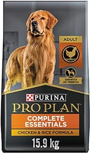 Pro Plan Adult Shredded Blend Dry Dog Food, Chick & Rice 15