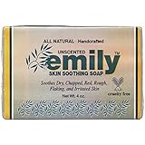 Emily, Skin Soothing Soap Unscented, 4 Ounce