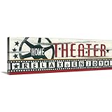 Linda Spivey Premium Thick-Wrap Canvas Wall Art Print entitled Home Theater