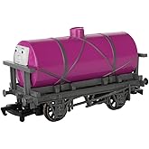 Bachmann Trains Thomas &amp; Friends Oil Tanker Troublesome Truck #6 HO Scale | Rolling Stock, Tank Car, Detailed Body, Metal Wheels with International Hook and Loop Couplers, 77401