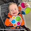 FP-Simple-Dimple-Fidget-Toy-Sensory-toys-Silicone-Flipping-Board-Fidget-Toys-Early-Educational-Toy-Hand-Grasping-Toy-Teething-Toy-for-Age-6-Months-and-up FP Simple Dimple Fidget Toy - Sensory toys, Silicone Flipping Board Fidget Toys - Early Educational Toy, Hand Grasping Toy, Teething Toy for Age 6 Months and up