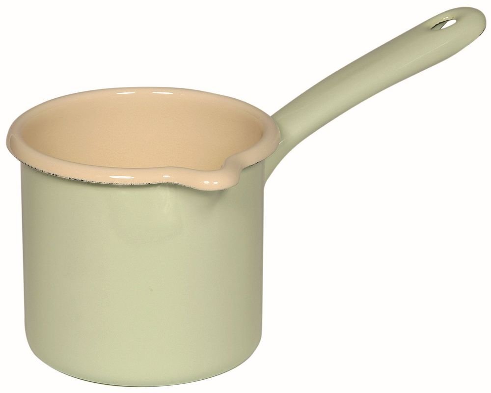 Riess Classic - Household Articles Colour/Pastel Milk Pan, Diameter-10 cm Nile Green โ image 1