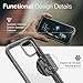 Defense Shield Series, iPhone 11 Case - Military Grade Drop Tested, Anodized Aluminum, TPU, and Polycarbonate Protective Case for Apple iPhone 11, (Rose Gold)