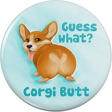 corgi butt pin