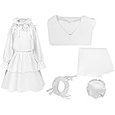 UPUPCOS Women Cosplay Costume Lolita Costume Women Blue Dress Halloween Party