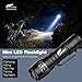 HAUSBELL 2 Pack Ultra Bright Flashlight, Zoomable Tactical Flashlight with 3 Modes for Camping, Hiking, Fishing, Power Outages, Emergency
