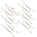 Shappy 6 Pieces Wall Plate Hanger Decorative Dish Holder and 6 Pieces Wall Hooks (8 Inches)