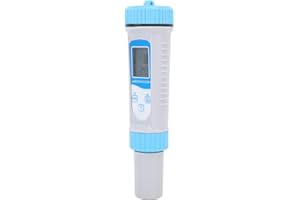 Srliya Digital Water Quality Meter 7 in 1 PH ORP EC TDS Salt SG Temp Tester with Temperature Compensation Bluetooth for iOS A