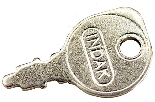 Indak 2932 Universal Lawnmower Ignition Key Old Style