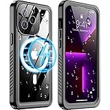 Temdan for iPhone 13 Pro Case Waterproof,Built-in