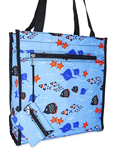 Ever Moda Fish Tote Bag