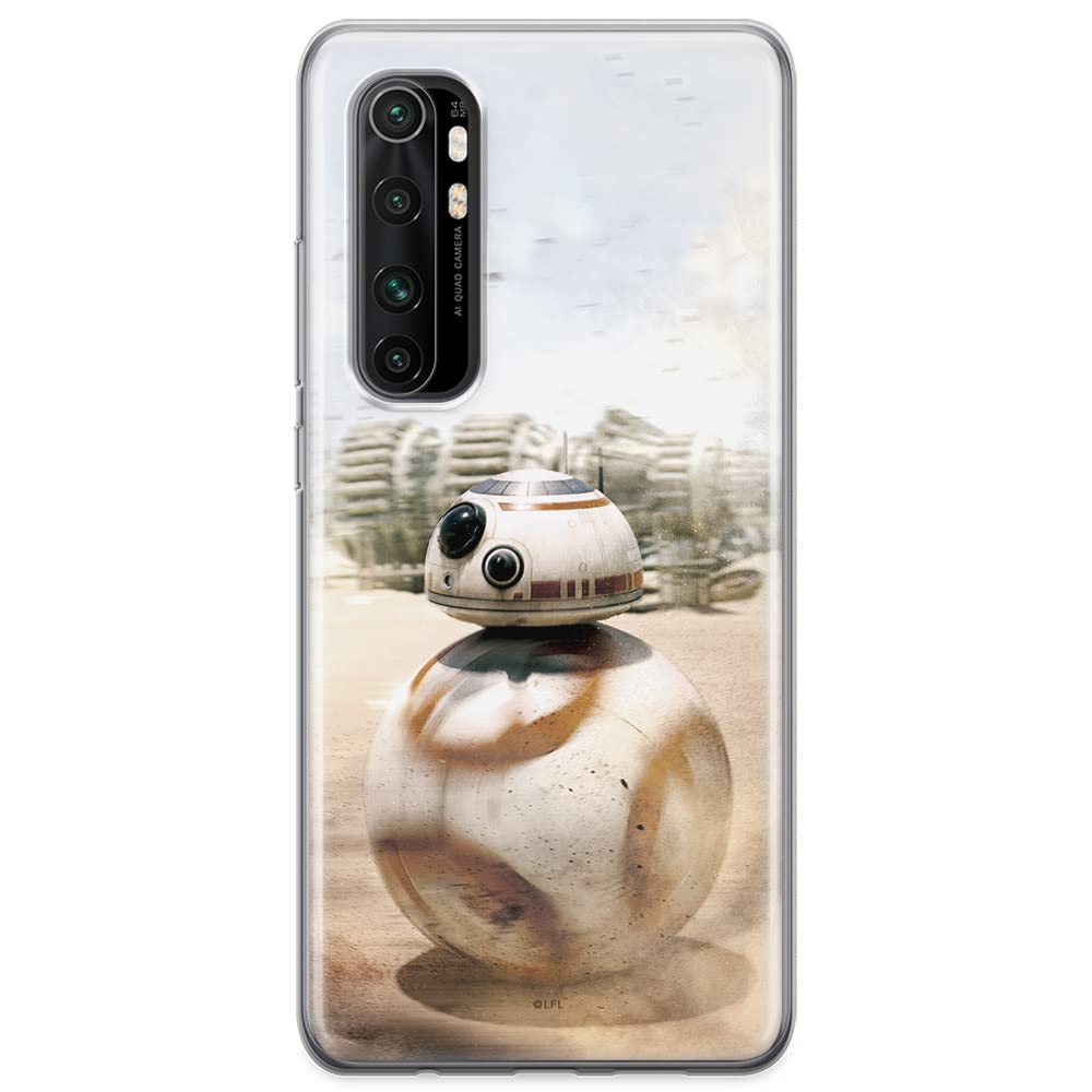 ERT GROUP mobile phone case for Xiaomi MI NOTE 10 Lite original and officially Licensed Star Wars pattern BB 8 001 optimally adapted to the shape of the mobile phone, case made of TPU