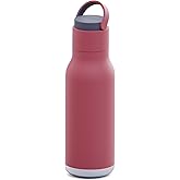 Metro Water Bottle, Double Lined Insulated Water Bottle with Pop-Up Straw and Handle, Keeps Drinks Cold for 24hrs Sleek Durable Design for Stylish Hydration 22oz/650ml, BPA Free