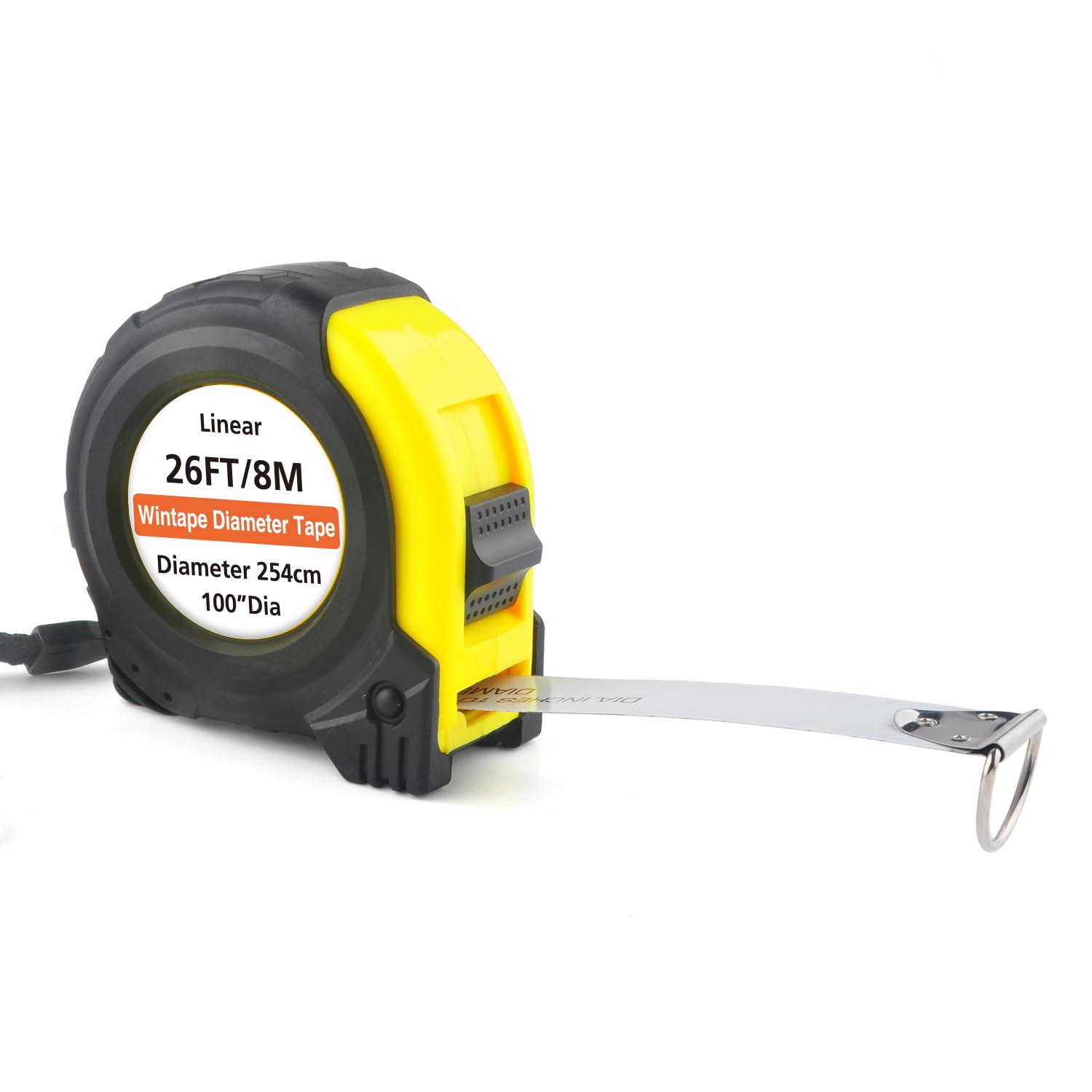 WIN TAPE Steel Diameter Tape Measure - Imperial and