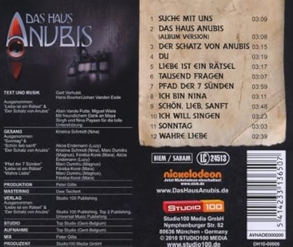 Das Haus Anubis Music From The Series Amazon Com Music