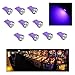 PA 10PCS #555 T10 4SMD LED Pinball Machine Light Bulb Purple-6.3V