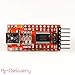 AZDelivery FTDI Serial Adapter FT232RL USB to TTL 3.3V 5V Module Mini Port for Arduino and Raspberry Pi Including Free eBook!