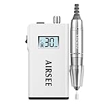AIRSEE Rechargeable 30000RPM Electric Nail Drill