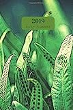 2019 Daily Planner: Small Mini Calendar To Fit Purse & Pocket; Nature & Botanical Garden Themed Cove by ZenWerkz