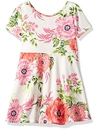 The Children's Place Vestido plisado de manga corta para niña