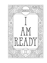 Gemini: Your Cosmic Coloring Book: 24 Astrological