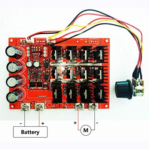 FDBF Creative Motor Speed Control PWM HHO RC Controller 12V 24V 48V 3000W MAX