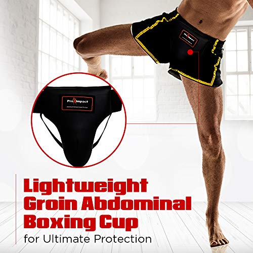 image for Pro Impact Boxing MMA Groin Abdominal Protector - Comfortable Ultimate