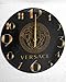 Art time production Versace 11’’ Handmade Wall Clock - Get Unique décor for Home or Office – Best Gift Ideas for Kids, Friends, Parents and Your Soul Mates