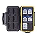 HDE Waterproof Memory Card Travel Case for 12 Micro & Standard SD Card Storage Holder