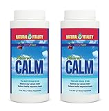 Natural Vitality Natural Magnesium Calm, Cherry ,16 Ounce, 2-Pack