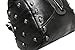 MG Collection Lambskin Gothic Skull Studded, Black