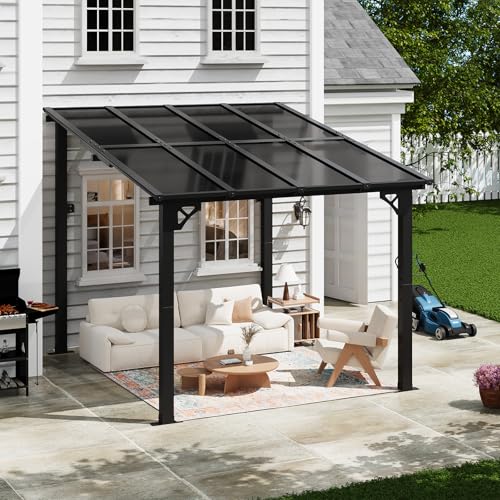 Breezestival 10x8 Lean-to Gazebo Review: Wall-Mounted Hardtop Patio Shelter image 21