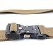 TACVASEN Men's Tactical Utility Nylon Waist Belt Heavy Duty Waistband With Metal Buckle