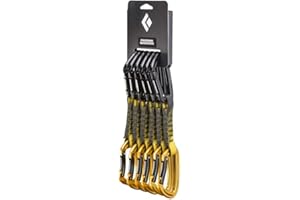 Black Diamond Positron Quickpack 12 cm Quickdraw, Black/Yellow, 12 cm