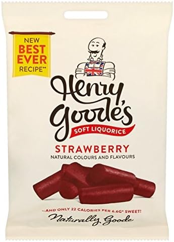 Henry Goodes Strawberry Soft Liquorice