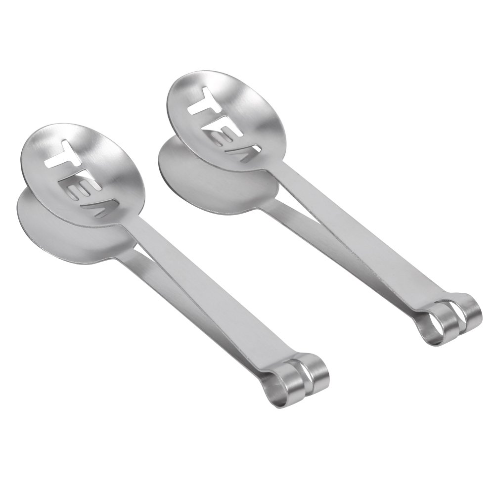 12cm Durable Rust Resistant Stainless Steel Tea Bag Squeezer, Tea Bag