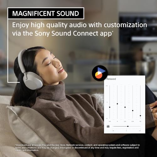 Sony WH-1000XM5 Auriculares premium con cancelación de ruido, optimizador NC automático, batería de 30 horas, control de voz Alexa, azul medianoche
