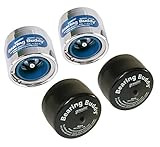 Bearing Buddy® Chrome Bearing Protectors (1.980) with Auto Check With Bras - Pair