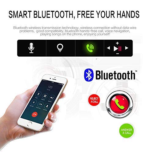 Double Din Car Stereo Radio 7'' HD Touch Screen Car Audio Bluetooth FM Radio USB Car Audio Video Player Support Phone Mirror Link + Car Backup Camera and Steering Wheel Control - Thumbnail 2