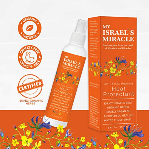 Anti-Frizz-Healing-Heat-Protectant-Spray-for-Textured-Hair-Argan-Oil-Hair-Heat-Protector-Spray-with-Powerful-Organic-Hair-Care-Herbs-from-Israel