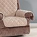 SureFit SF44976 Microfleece Recliner Pet Furniture Cover, Taupe