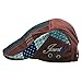 UPhitnis Cotton Newsboy Hats | Stripe, Camo, Check | Stylish Ivy Flat Cap for Men & Women